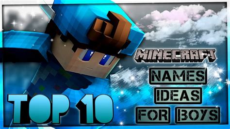 Top 10 Best Minecraft Names Ideas For Boys And Cool Gamer Names Ideas