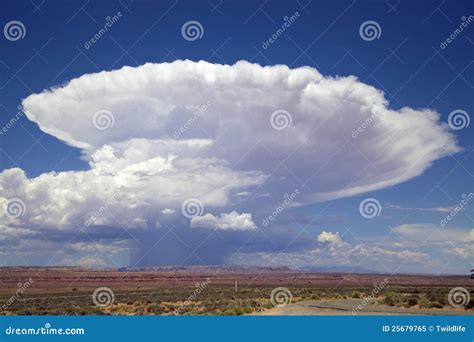 Cumulonimbus Cloud Dark Clouds Setting High Tops Rain Cloud Formation