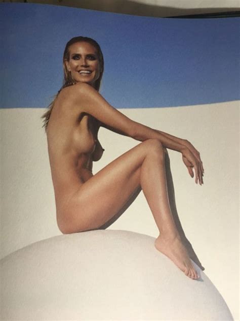 Heidi Klum Nude Beach Cumception