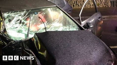 Woman Cut From Car After Serious Crash In Tipton Bbc News