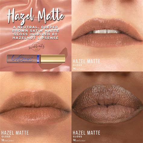 Lipsense Hazel Matte Gloss Limited Edition Swakbeauty Com
