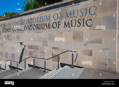 Sydney Conservatorium Of Music Sydney Australia Stock Photo Alamy