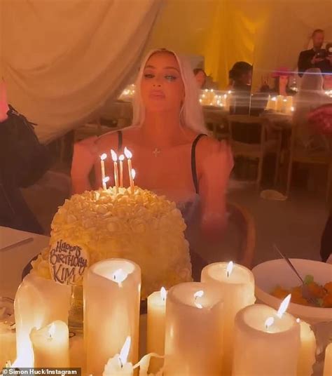 sunday 23 october 2022 12 01 am kim kardashian blows out birthday candles after ex kanye west