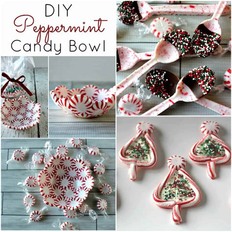 I have a few more ideas for holiday. Easy DIY Peppermint Candy Crafts - Princess Pinky Girl