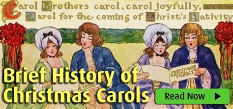 Brief History Of Christmas Carols The Art Of Caroling