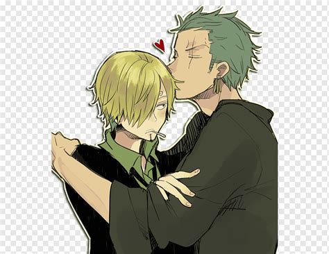 Zoro And Luffy Kiss