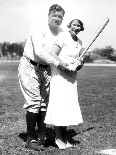Babe And Claire Ruth Babe Ruth And His Wife Claire Pose In St