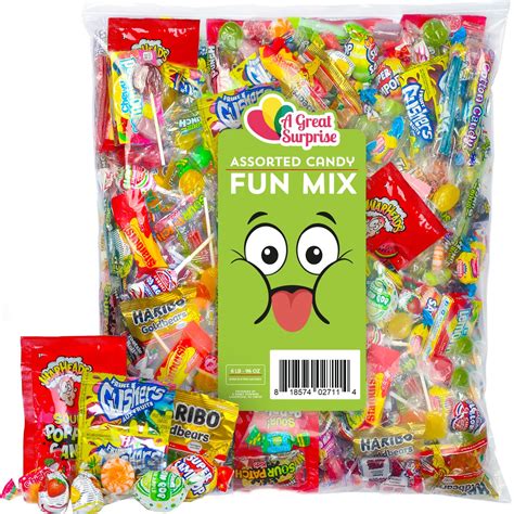 Buy A Great Surprise Assorted Candy Bulk Candies 6 Pounds Variety Party Mix Goodie Bag