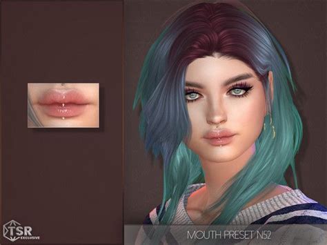 Mouthpreset N52 In 2024 Sims 4 Game Sims Resource Sims 4