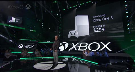 Microsoft Announces Xbox One S Console A Slimmer Design