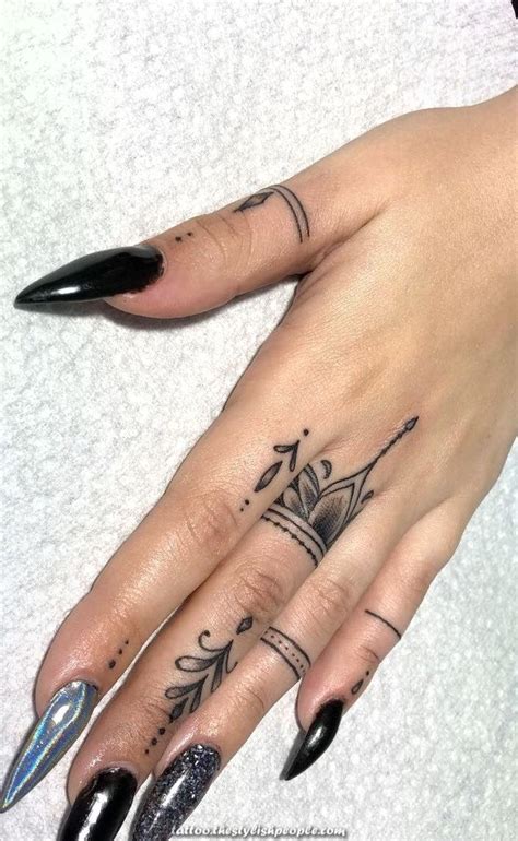 Elegant Tattoos On The Finger You Allow Them To Encourage You