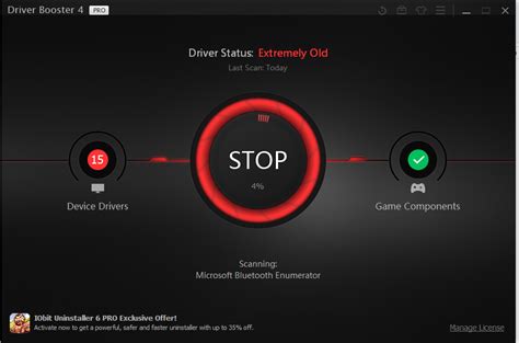Iobit driver booster pro final has got a user friendly and intuitive user interface which will reveal a list click on below button to start iobit driver booster pro final free download. driver booster download free full latest version