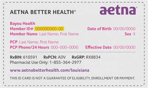 Policy number on aetna insurance card is a tool to reduce your risks. Aetna Insurance Member Id | aesthetic name