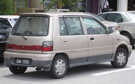 File Perodua Kancil First Generation Second Facelift Rear Serdang