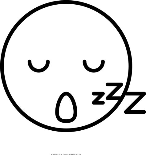 Sleepy Face Clipart Black And White Png Download Full Size Clipart