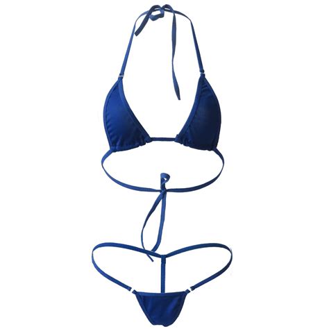 New Exotic Crotchless Bowknot Micro Bikini Women S Sunbath G String Swimsuit Mini Bikinis
