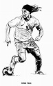 Ronaldinho Coloring Pages Coloring Pages