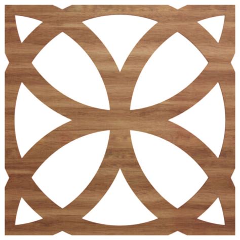 Extra Small Daventry Decorative Fretwork Wood Wall Panels Alder