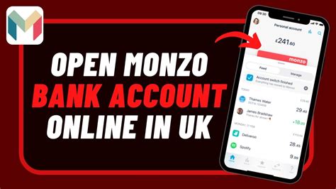 How To Open Monzo Bank Account In Uk Youtube