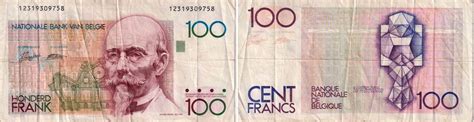 Banknote Belgien 100 Franks Francs Hendrik Beyaert Iv Ma Shops