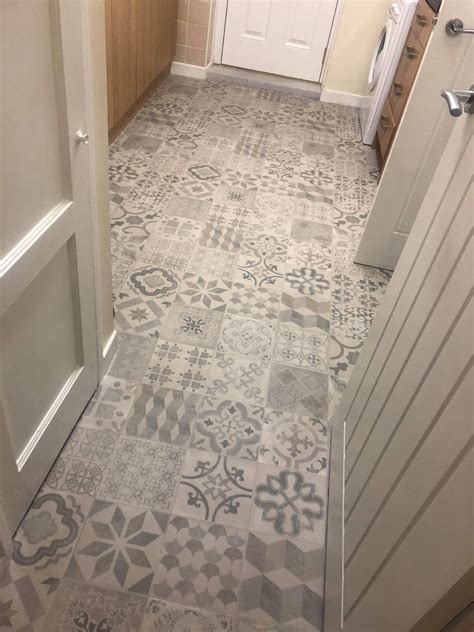 Vintageretro Tile Effect Flooring