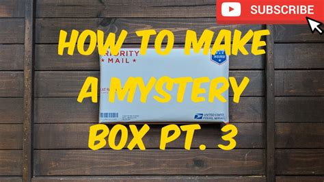 How To Make A Mystery Box Part 3 The Books Youtube
