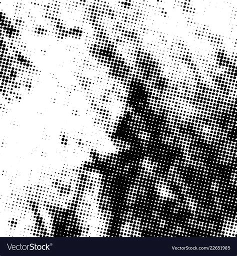 Halftone Grunge Texture Royalty Free Vector Image