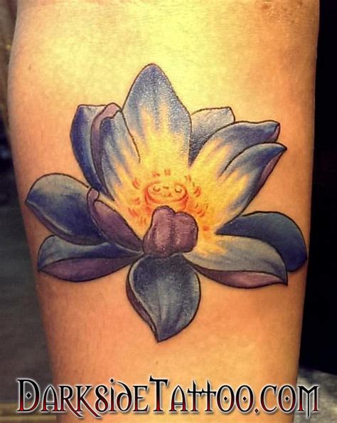 Color Lotus Tattoo By Matthew Kiley Tattoonow