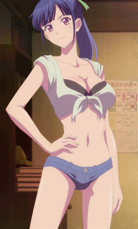 Tsuruga Ami Megami No Kafeterasu Highres Stitched Third Party Edit 1girl Anime Screenshot