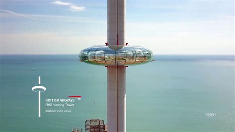 Brightons Best Views British Airways I360 Viewing Tower Youtube
