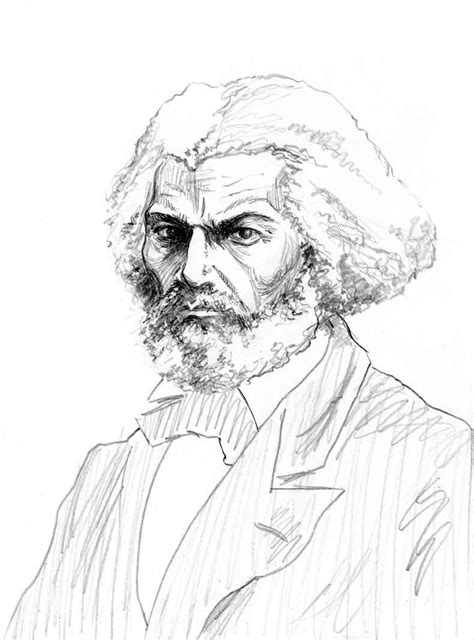 Keith Robinson Illustration Frederick Douglass