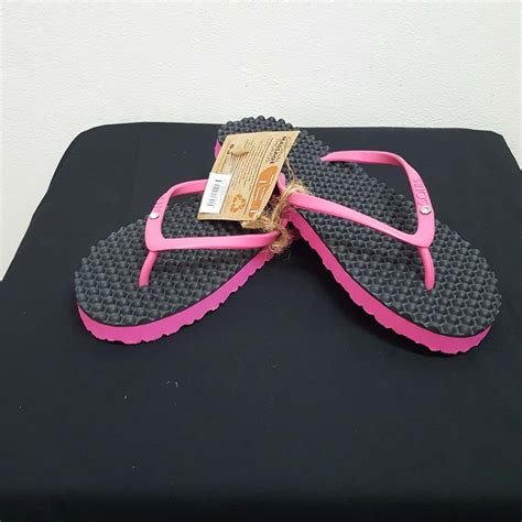 souls black pink massage thongs women s eur size 39 s