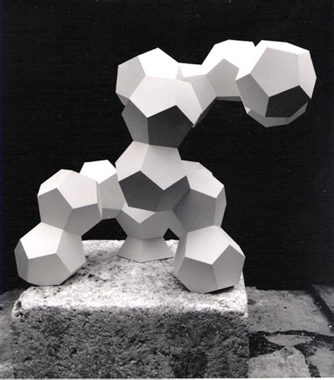 Hexagon Geometric Sculpture Geometric Art Sculpture