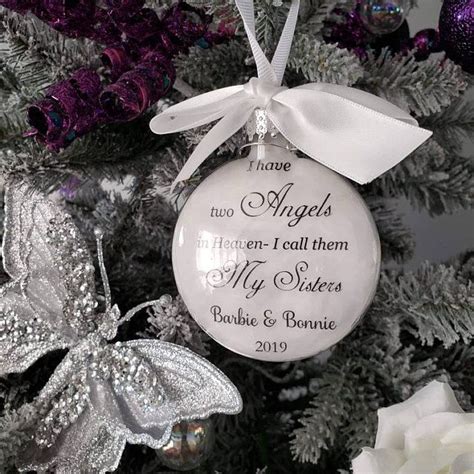 Memorial Christmas Ornament Closed Your Eyes On Earth But Etsy Uk