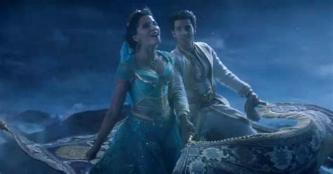 New Full Length Aladdin Trailer Reveals Take On A Whole New World Aladdin Movie Aladdin