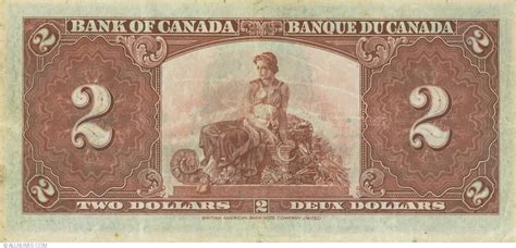 How Much Is A 1937 Canadian Two Dollar Bill Worth New Dollar
