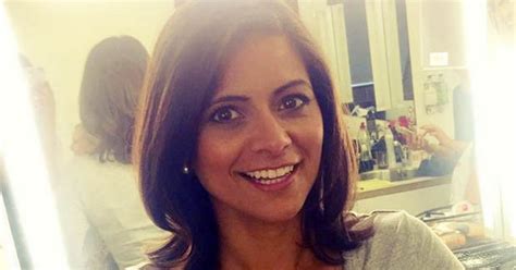 Gmb Weather Girl Lucy Verasamy Sizzles In Skintight Dress Hotter Than