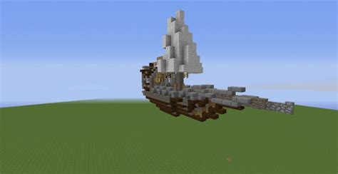 First Boatship Minecraft Map