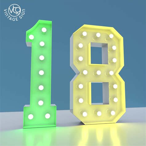 Led Marquee Letter 4ft Led Big Numbers Giant Light Up Letters China