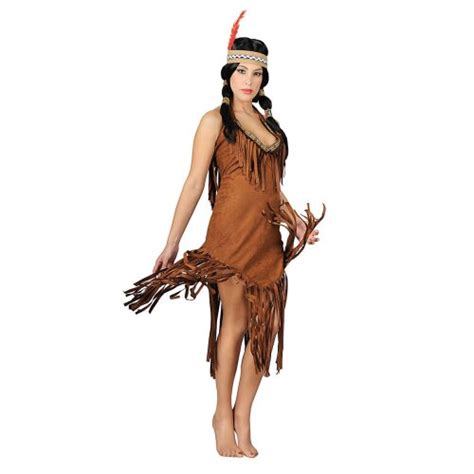chief s daughter native indian fancy dress costume on onbuy