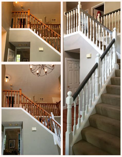 How To Paint Stair Spindles Black Martin Tiquitim