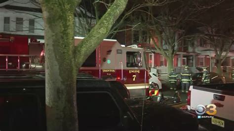 Crews Battle 2 Alarm House Fire In Trenton Cbs Philadelphia