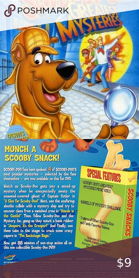 Scooby Doos Greatest Mysteries Dvd Scooby Scooby Doo Greatest