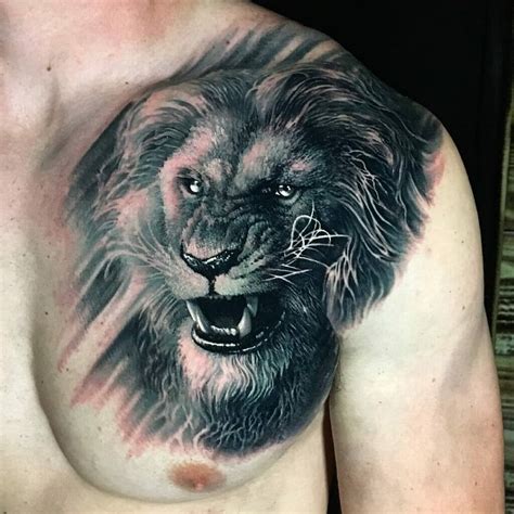 Top 110 Lion Full Chest Tattoo