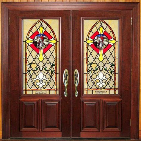 Custom Church Interior Glass Doors Wood Front Entry Doors By Decora