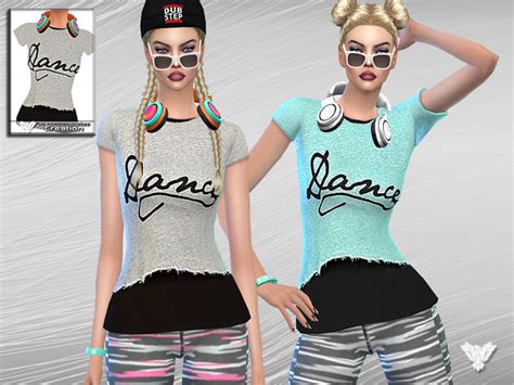 Mint Sports Set By Pinkzombiecupcakes At Tsr Sims 4 Updates