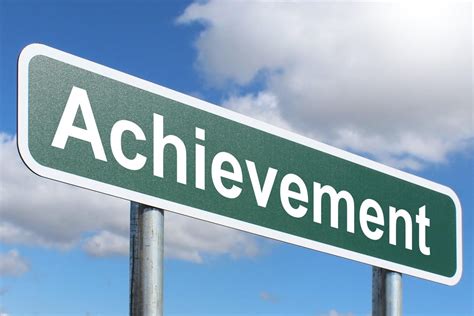 Achievement - Highway sign image