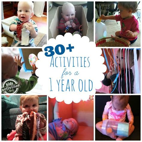 30 Super Fun Activities To Keep A One Year Old Busy Kids Activities