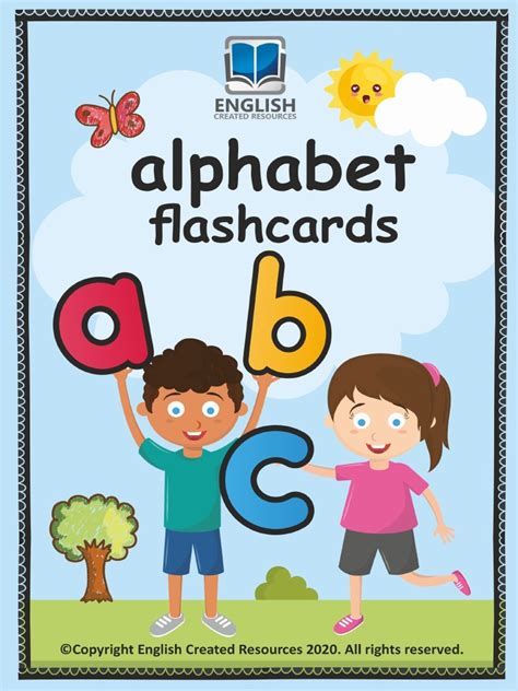 Alphabet Flashcards English Created Resources Pdf