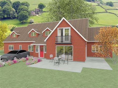 Large Dormer Bungalow Designs Churchfield Home Building Plans 109700